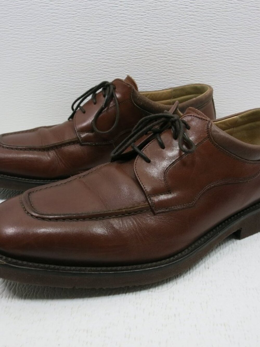 Johnston & Murphy Cellini Oil Tanned Leather Men's Dress Footwear Shoes Sz 9.5 M